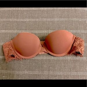 Aerie strapless underwire push-up bra